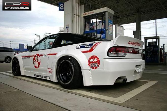 Rocket Bunny Style Ducktail-Wing / Nissan S13 89-94
